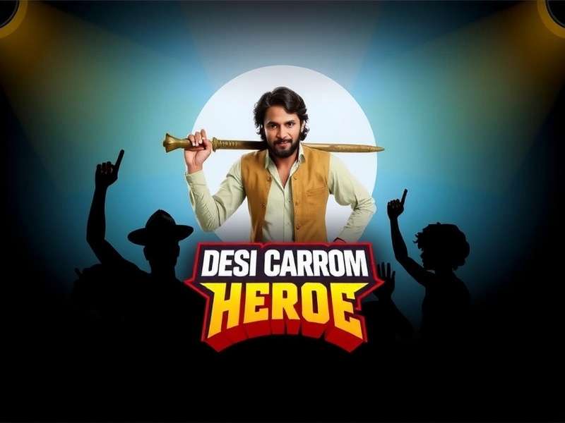 Desi Carrom Hero - India's Most Loved Digital Carrom Game Desi Carrom Hero Official Banner